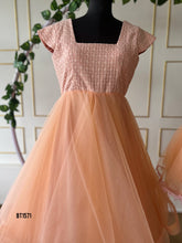 Load image into Gallery viewer, BT1571 Peach Sorbet Party Gown