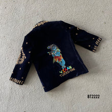 Load image into Gallery viewer, BT2222 Krishna Theme Party Wear Jacket For Baby Boys