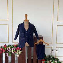 Load image into Gallery viewer, BT2289 ๐ Galaxy Glow Midnight Suit โ Dress Your Star in Elegance! ๐