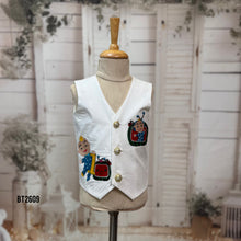 Load image into Gallery viewer, BT2609 - Royal Teal Velvet Blazer & Waistcoat Set with Custom Theme Embroidery