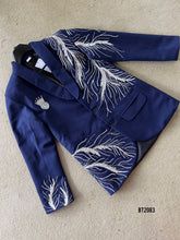 Load image into Gallery viewer, BT2083 👔 Royal Duo: Dad & Son Twinning in Navy Majesty 💙