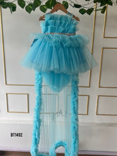 Load image into Gallery viewer, BT1492 Enchanting Sky-Blue Princess Gown for Little Stars