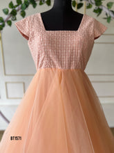 Load image into Gallery viewer, BT1571 Peach Sorbet Party Gown