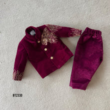 Load image into Gallery viewer, BT2330 🦁 Little King’s Majestic Sherwani – Rule the Celebration! 👑✨