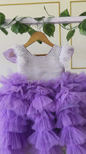 Load and play video in Gallery viewer, BT1561 Enchanted Lilac Fairy Party Dress

