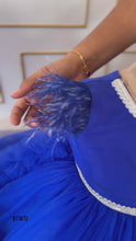 Load and play video in Gallery viewer, BT1872 Royal Blue Rapture: Sapphire Soirée Dress
