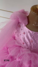 Load and play video in Gallery viewer, BT1780 Ethereal Pink Blossom Duo - Enchanting Mom &amp; Baby Twinning Party Gowns

