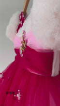Load and play video in Gallery viewer, BT1570 Strawberry Sorbet Flutter Party Dress
