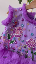 Load and play video in Gallery viewer, BT1623 Cascading Enchantment: Pastel Princess Party Dress
