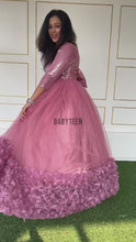 Load and play video in Gallery viewer, BT1393 Blossom Sequin Celebration Gown
