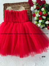 Load image into Gallery viewer, BT723 Ruby Rapture Festive Frock – A Celebration in Red