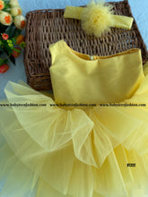 Load image into Gallery viewer, BT322 Sunshine Charm: Lemon Delight Dress