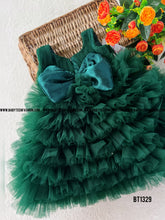 Load image into Gallery viewer, BT1329 Enchanting Emerald Princess Dress