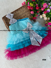 Load image into Gallery viewer, BT838 Turquoise Twinkle Festive Dress