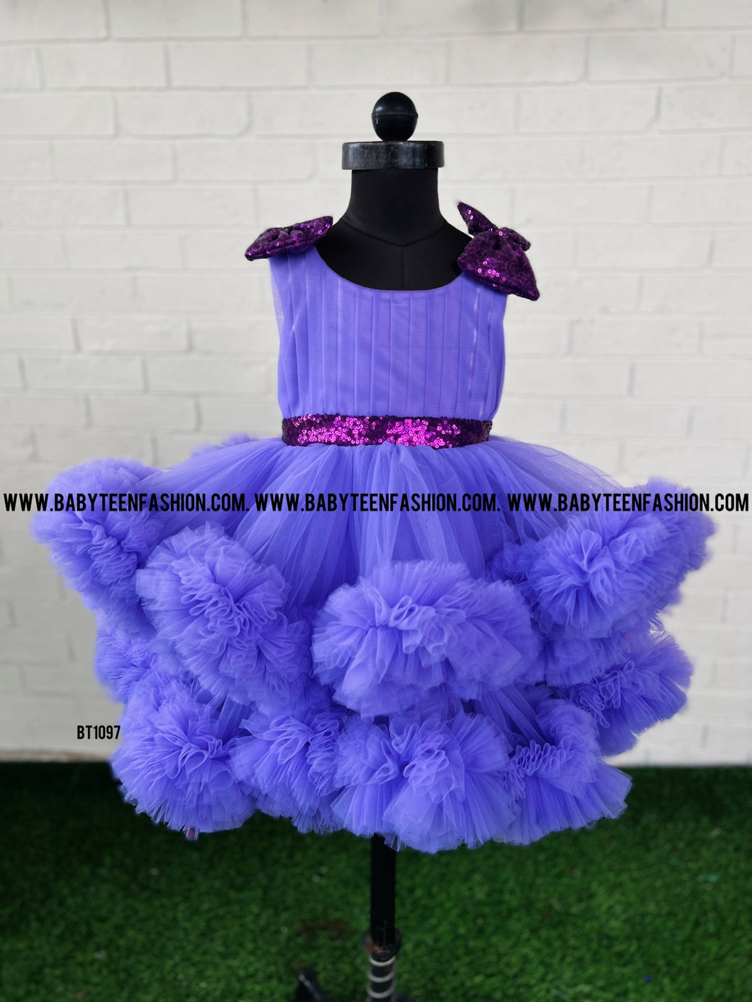 BT1097 Lavender Dream Sparkle Dress – Let Her Shine Bright