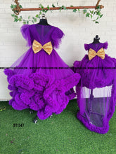 Load image into Gallery viewer, BT1347 Regal Purple Enchantment Gown