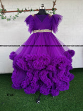 Load image into Gallery viewer, BT1347 Regal Purple Enchantment Gown