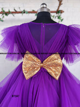 Load image into Gallery viewer, BT1347 Regal Purple Enchantment Gown