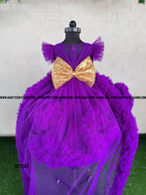 Load image into Gallery viewer, BT1347 Regal Purple Enchantment Gown