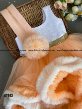 Load image into Gallery viewer, BT843 Sunrise Whimsy Blossom Party Dress for Tiny Tots