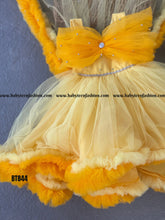 Load image into Gallery viewer, BT844 Sunshine Sparkle Festive Yellow Party Dress for Babies
