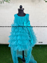 Load image into Gallery viewer, BT1350 Aqua Dream Cascade Dress for Enchanted Occasions
