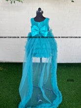 Load image into Gallery viewer, BT1350 Aqua Dream Cascade Dress for Enchanted Occasions