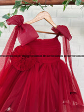 Load image into Gallery viewer, BT1351 Ruby Whirl - Baby&#39;s Celebration Dress
