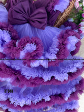 Load image into Gallery viewer, BT848 Royal Blossom Festive Frock - Where Elegance Meets Playfulness