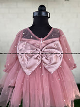 Load image into Gallery viewer, BT1359 Blush Blossom Baby's Pearled Party Frock
