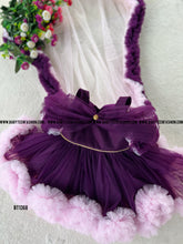 Load image into Gallery viewer, BT1368 Regal Radiance – Baby's Purple Party Skirt
