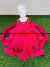 Load image into Gallery viewer, BT1106 Longtail Heavy Party wear Frock For Birthday