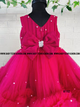Load image into Gallery viewer, BT1112 Ruby Rhapsody Gown - Twirl into the Festivities!