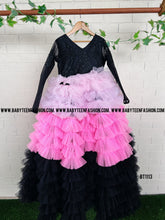 Load image into Gallery viewer, BT1113 Midnight & Fuchsia Fantasy Gown