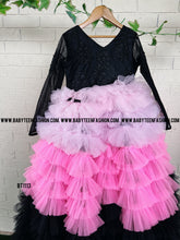 Load image into Gallery viewer, BT1113 Midnight & Fuchsia Fantasy Gown