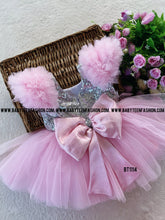 Load image into Gallery viewer, BT1114 Pink Blossom Glitter Gown – A Touch of Sparkle for Your Sweetheart