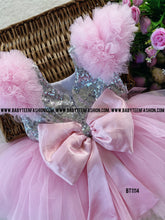 Load image into Gallery viewer, BT1114 Pink Blossom Glitter Gown – A Touch of Sparkle for Your Sweetheart