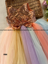Load image into Gallery viewer, BT854 Rainbow Shimmer Gown Every Color Tells a Story
