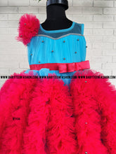 Load image into Gallery viewer, BT1136 Cascade of Colors – Party Wear with a Flair!