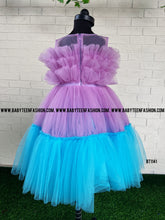 Load image into Gallery viewer, BT1141 Multicolor Bouncy Party wear Birthday Frock