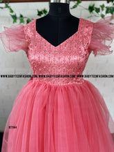 Load image into Gallery viewer, BT1145M Coral Charisma: Delightful Mother-Child Party Dresses
