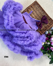 Load image into Gallery viewer, BT866 Lavender Dream Ruffle Dress
