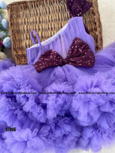 Load image into Gallery viewer, BT866 Lavender Dream Ruffle Dress