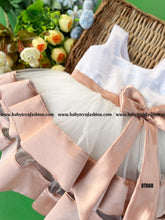 Load image into Gallery viewer, BT868 Blushing Petal Twirl Dress A Symphony of Elegance and Play