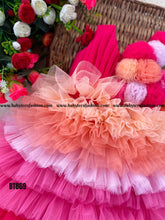 Load image into Gallery viewer, BT869 Sunset Ruffle Fiesta Dress
