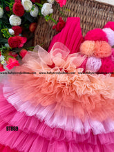 Load image into Gallery viewer, BT869 Sunset Ruffle Fiesta Dress