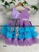 Load image into Gallery viewer, BT1151 Lavender Breeze Twirl into a Dream of Glitter and Sky