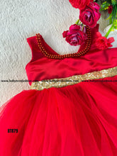 Load image into Gallery viewer, BT879 Crimson Charm Tutu Revel in the Radiance of Ruby Red
