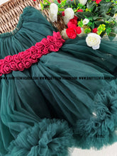 Load image into Gallery viewer, BT1152 Emerald Enchantment Dress - Where Elegance Blooms!