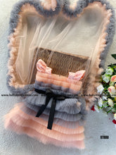 Load image into Gallery viewer, BT880 Whimsical Sunset Frill Dress - Little Charmer's Event Gown